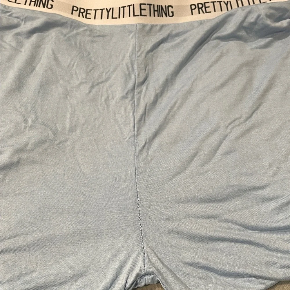 PrettyLittleThing Sky Blue Pajama Set - Picture 2 of 3